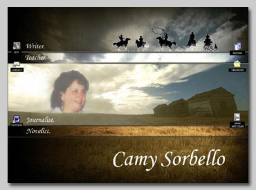 david pascal:  web design and 

copywriting services for author and journalist Camy Sorbello