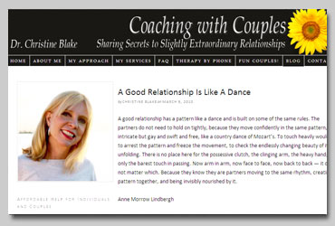 web site for 

Dr. Christine Blake designed by david pascal