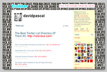 david pascal on twitter
