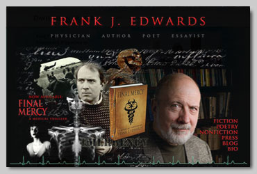 Frank J. Edwards web site - David Pascal, Web Site Designer