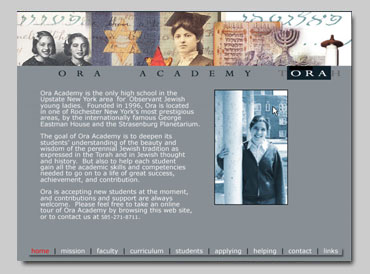 david pascal:  web design and copywriting 

services for Ora Academy
